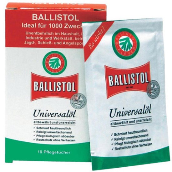 SERVETELE ULEI ARMA BALLISTOL 10BUC/BOX