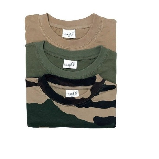 SET 3 TRICOURI TREESCO IDAHO BEJ/KAKI/CAMUFLAJ