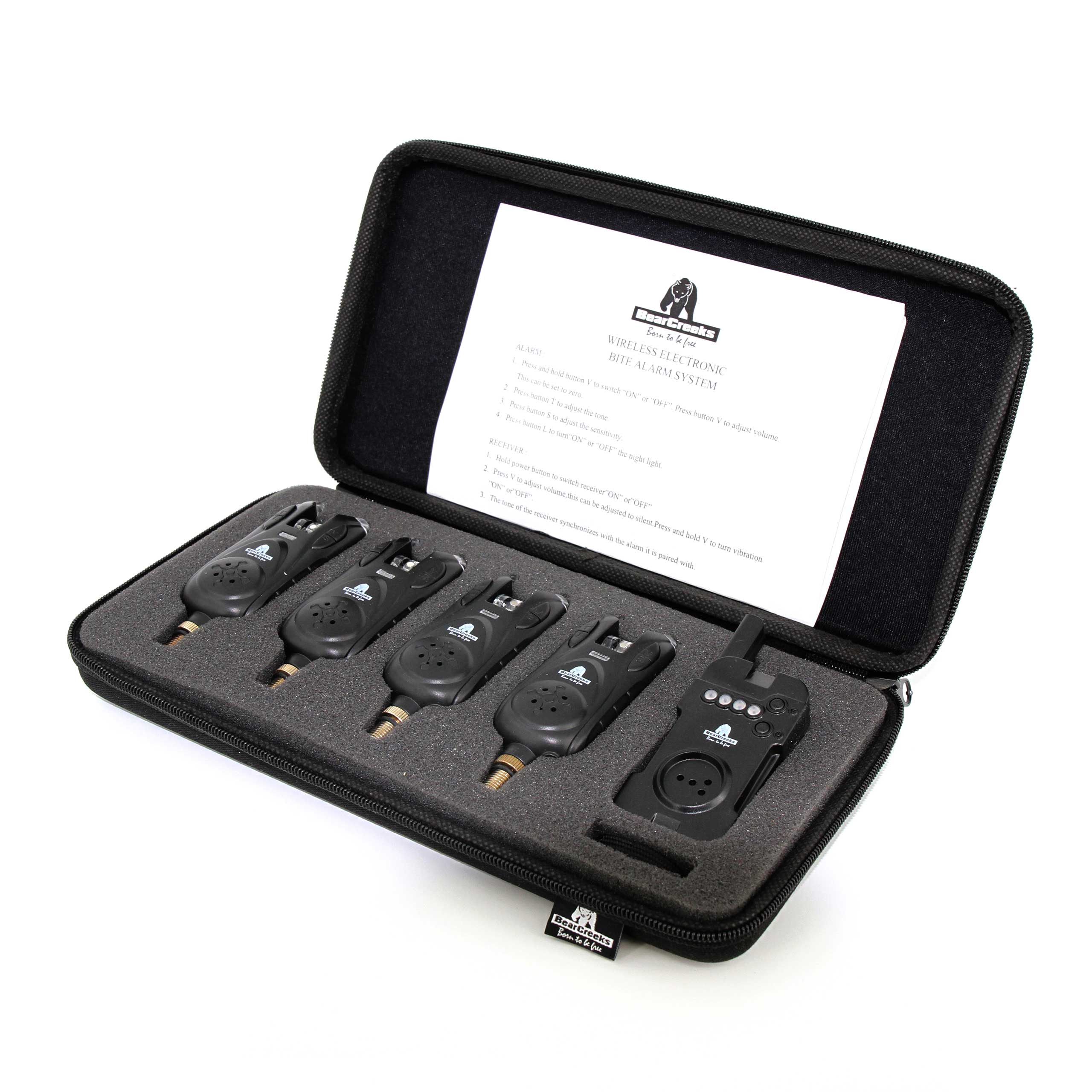 SET 4 AVERTIZOARE CU STATIE BEAR CREEKS