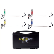SET 4 HANGERE CARP SPIRIT RIGID LUMINO 4 CULORI PLUS GEANTA 