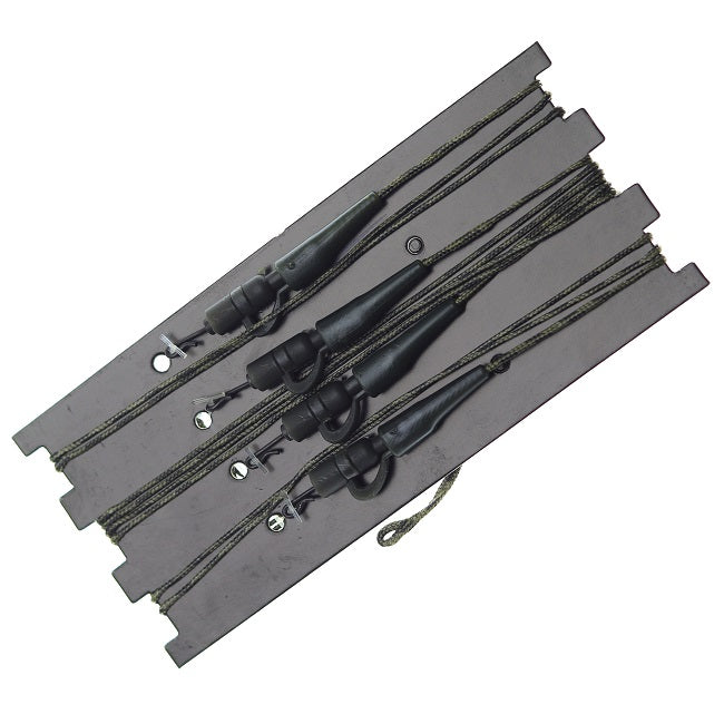 SET 4 MONTURI PRO FL Plumb Pierdut LEADCORE 75CM