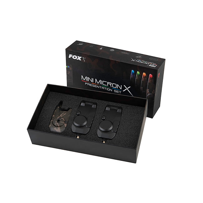 SET AVERTIZOARE FOX MINI MICRON X LIMITE EDITION CAMO 2+1