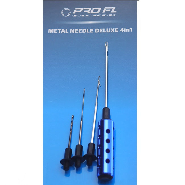 SET CROSETE PRO FL METAL DELUXE 4 IN 1