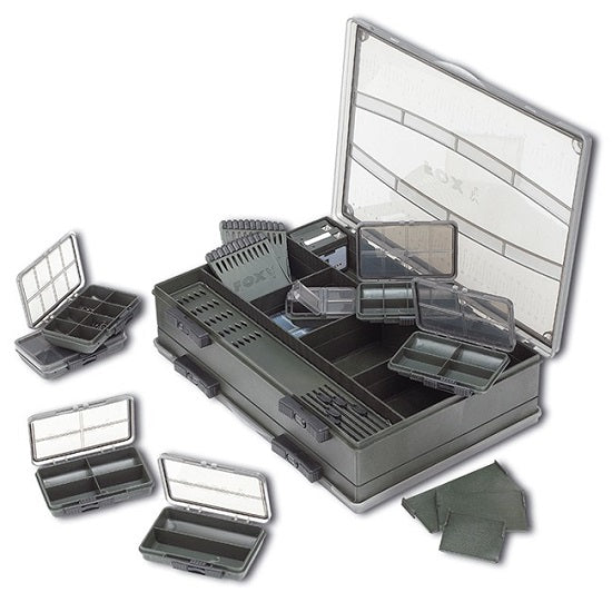 SET CUTII PENTRU ACCESORII FOX F BOX DELUXE MEDIUM DOUBLE
