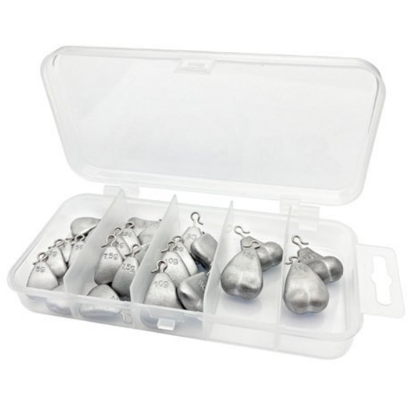 SET LEST SAVAGE GEAR BALLS CLIP 5G-15G 26BUC