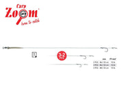 SET MONTURI CARP ZOOM TEMPO HAIR RIG nr.6 23cm 2buc/plic