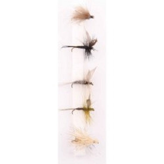 SET MUSTE DAM SMALL RIVER DRY FLIES 5BUC