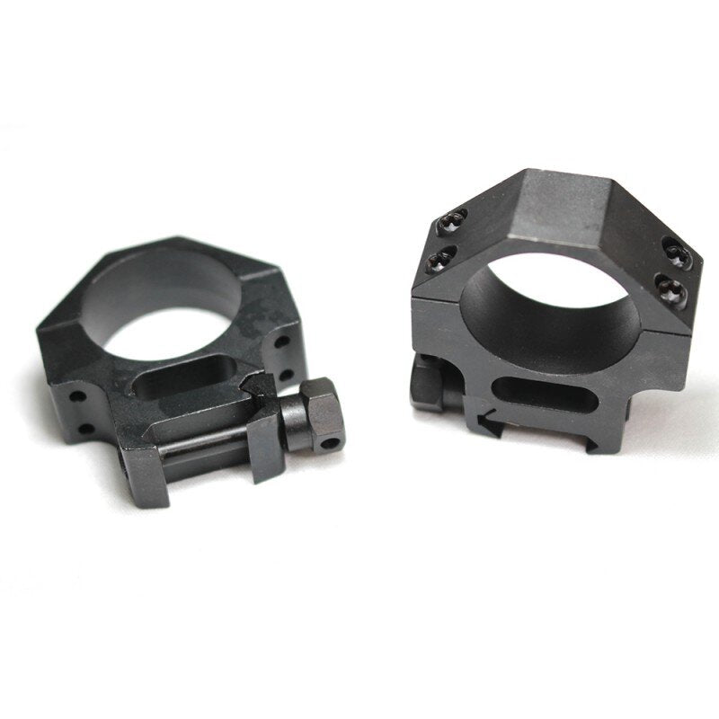 SET RING POLI NICOLETTA 30MM OBIECTIV MAX.50MM PT.WEAVER TAC 