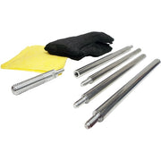 SET TIJA REZERVE JAKELE ALUMINIU PENTRU CURATAT ARMA CALIBRU12