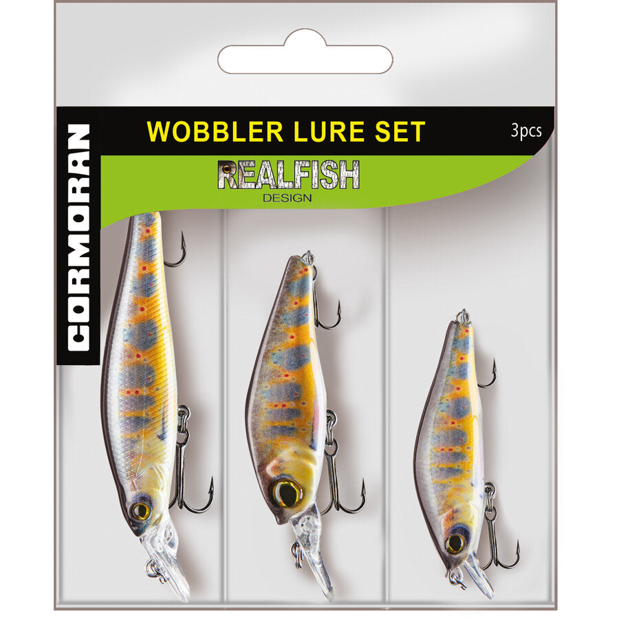 SET VOBLERE CORMORAN BABY BROWN TROUT