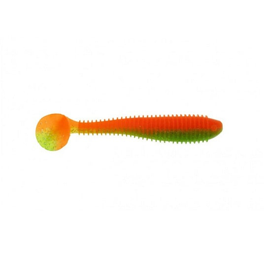 SHAD BASS ASSASIN LITL BOSS WB31399 CANTALOUPE 9CM 6 BUC PLIC