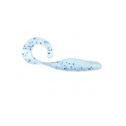 SHAD BASS ASSASSIN CURLY SHAD 10CM CRYSTAL SHAD 10BUC