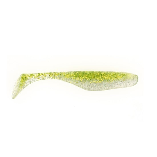 SHAD BASS ASSASSIN TURBO 10CM 10BUC CHARTREUSE DIAMOND