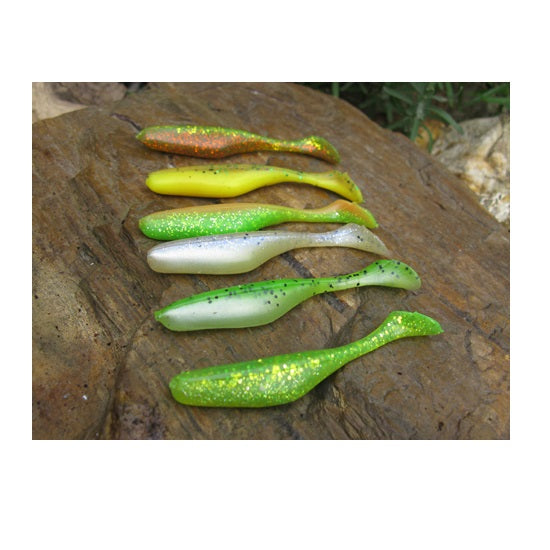 SHAD BASS ASSASSIN TURBO SHAD 4 BLACK SHAD