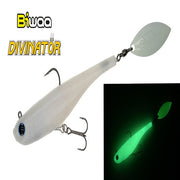 SHAD BIWAA  DIVINATOR MEDIUM 18cm 35gr 104 UV White