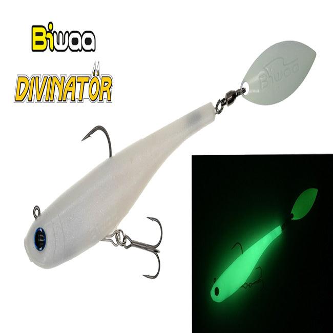 SHAD BIWAA  DIVINATOR MEDIUM 18cm 35gr 104 UV White