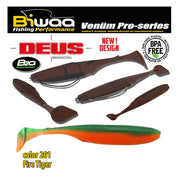 SHAD Biwaa DEUS 13cm 201 Fire Tiger 5buc/plic