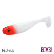 SHAD DELPHIN BOMB RIPPA 8CM REDFACE