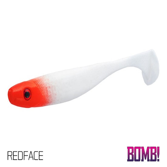 SHAD DELPHIN BOMB RIPPA 8CM REDFACE