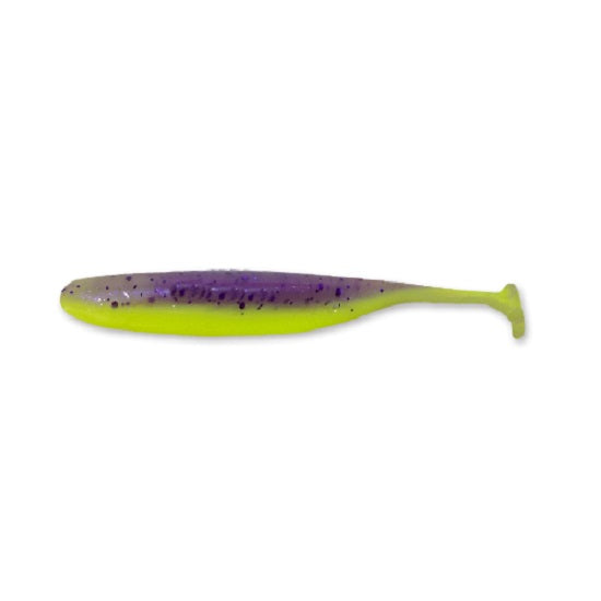 SHAD FINESSE IMPACT 4PREDATORS FLOATING 7CM / 7BUC / 3GR PURPPLE YELLOW