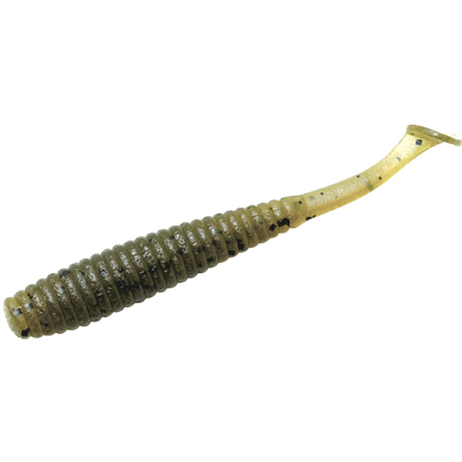 SHAD JACKALL I SHAD TAIL 2.8INCH GREEN PUMPKIN PEPPER 6BUC/PL
