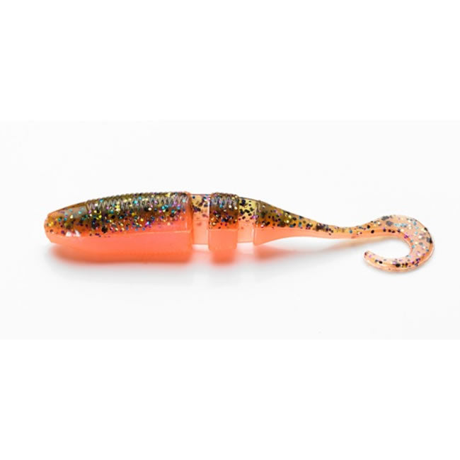SHAD LAKE FORK SICKLE TAIL BABY SHAD 2.25 INCH.BLUE GILL 15/PAC