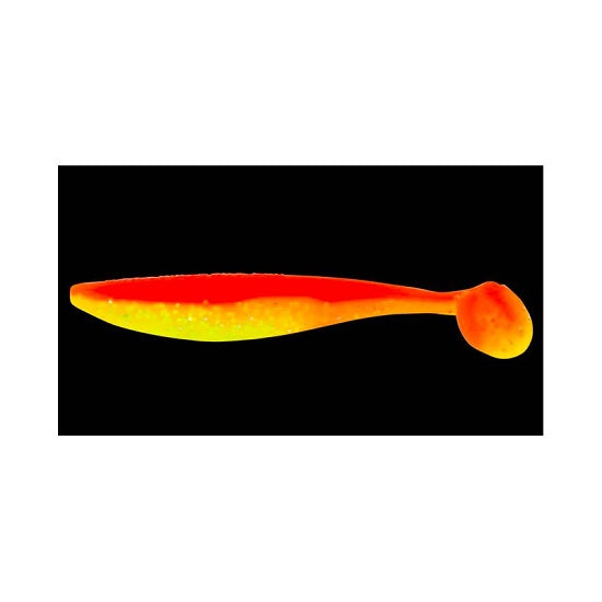 SHAD LUNKER CITY SWIMFISH 3.75 9.5CM 143 ATOMIC CHICKEN