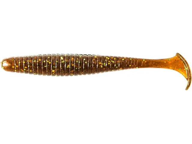 SHAD NOIKE SMOKIN' SWIMMER MOTOROIL GOLD 7.6CM 9BUC/PLIC