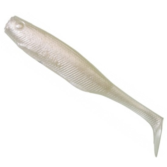 SHAD SOFT BAIT GUNKI PEPS, WHITE FLASH, 9CM, 5.3G, 5BUC/PLIC