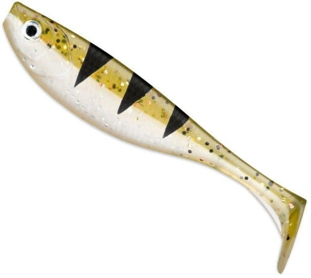 SHAD STORM BOOM SHAD NATURAL GREEN PERCH 10CM 8G 4BUC/PLIC