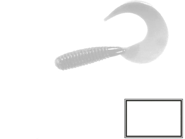 SICKLE GRUB COLMIC 3.5cm WHITE