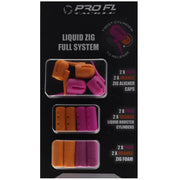 SISTEM COMPLET ZIG RIG PRO FL PT LICHID ORANGE ROZ