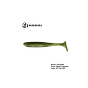 SLIM SHAD 4PREDATORS FLOATING 9CM / 5BUC / 4.3GR OLIVE-HOLOCLEAR