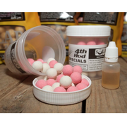 SOLAR PINK AND WHITE 14MM SQUID POP UPS