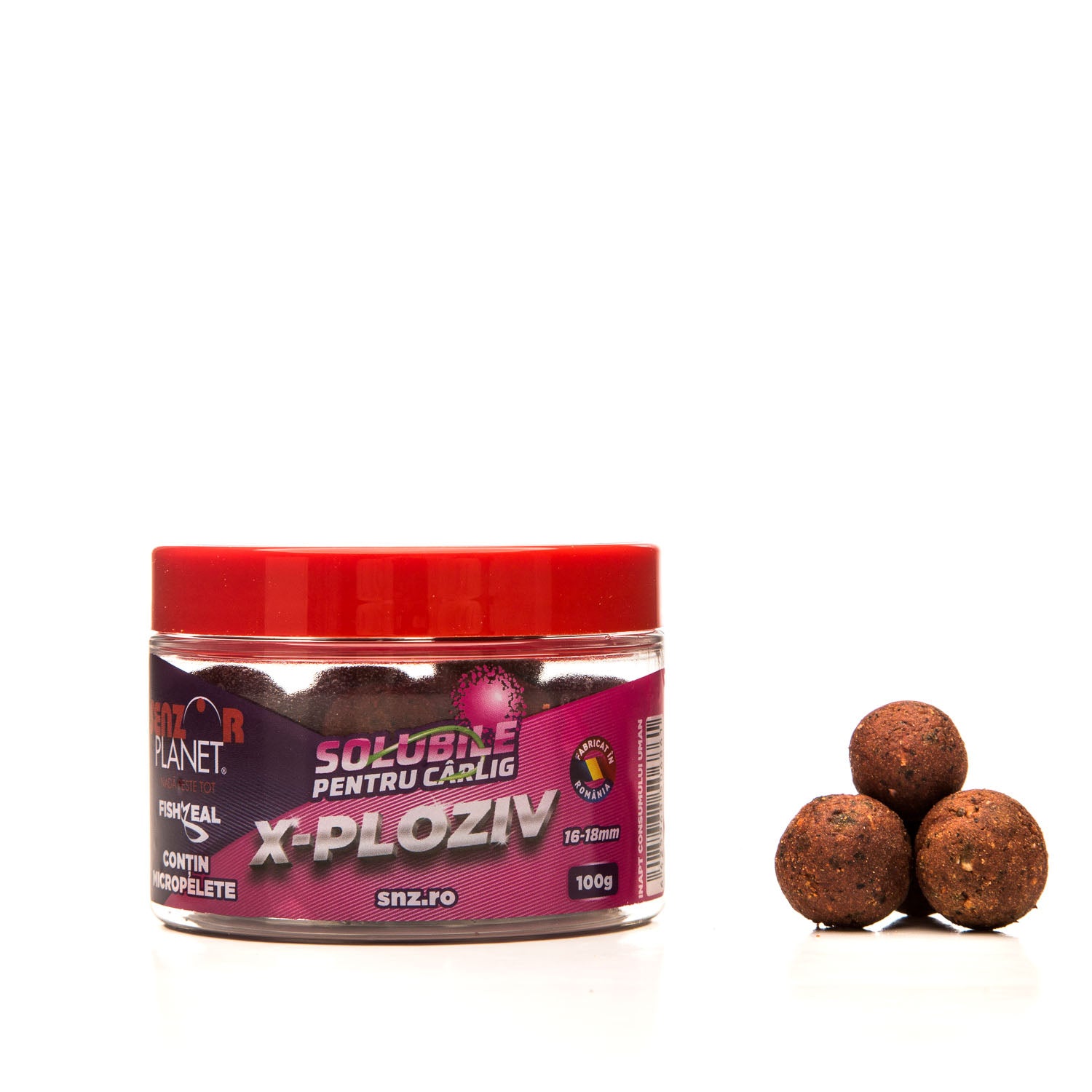 SOLUBILE SENZOR PENTRU CARLIG X-PLOZIV 16-18mm 100g