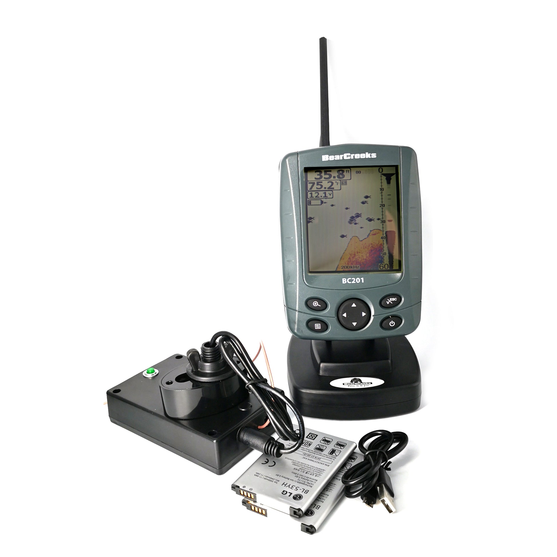 SONAR WIRLESS BEAR CREEKS 800MT PENTRU NAVOMODEL BC201