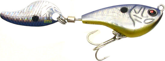 SPIN SHAD SEBILE 7gr-LV LIGHT VIOLET