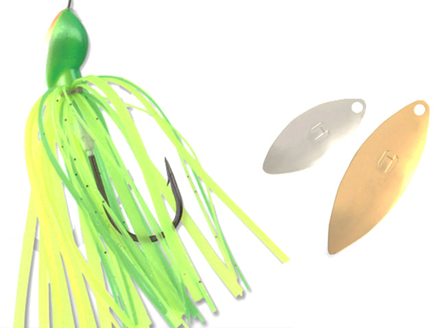 SPINERBAIT COLMIC FLATTER Chartreuse/Lime