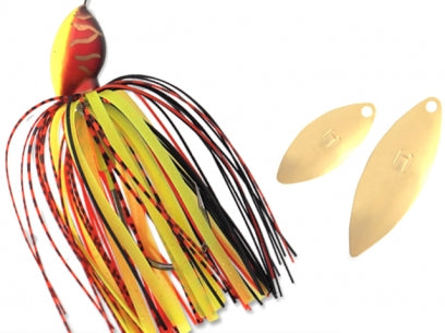 SPINERBAIT COLMIC FLATTER Chili Pepper
