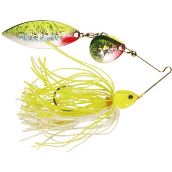 SPINNER BAIT STRIKE PRO PEARL/GALB. FLUO 19,6G