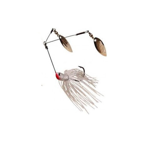 SPINNERBAIT D.A.M EFFZETT TWIN - WHITE KNIGHT
