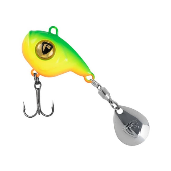 SPINNERTAIL FOX RAGE BIG EYE SPIN TAIL, FIRE TIGER, 14G
