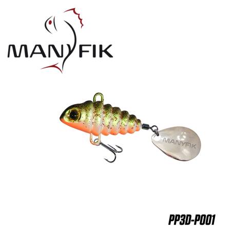 SPINNERTAIL MANYFIK PEPE 3D P001 1.9CM 5G