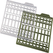 STOPPER KRYSTON HAIR EXTENDER 1xSet Clear 1xOlive