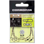STRUNA CORMORAN KEVLAR 1X7 20CM 12KG 2BUC