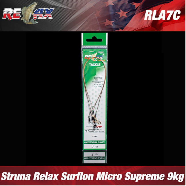 STRUNA RELAX SURFLON MICRO SUPREME CAMO 9kg 3buc/plic 20cm