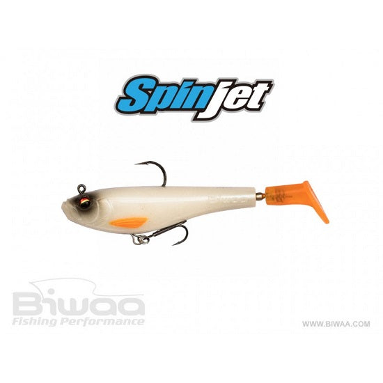 SWIMBAIT BIWAA SPINJET 10CM 18G PEARL WHITE