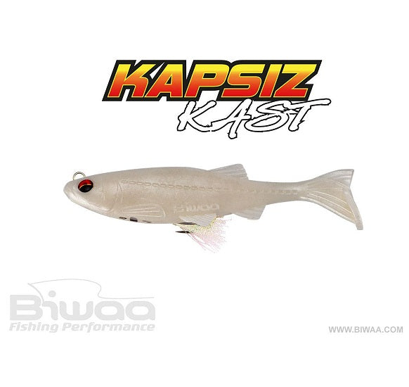 SWIMBAIT Biwaa KAPSIZ CAST 6" 15cm 40gr 008 Pearl White