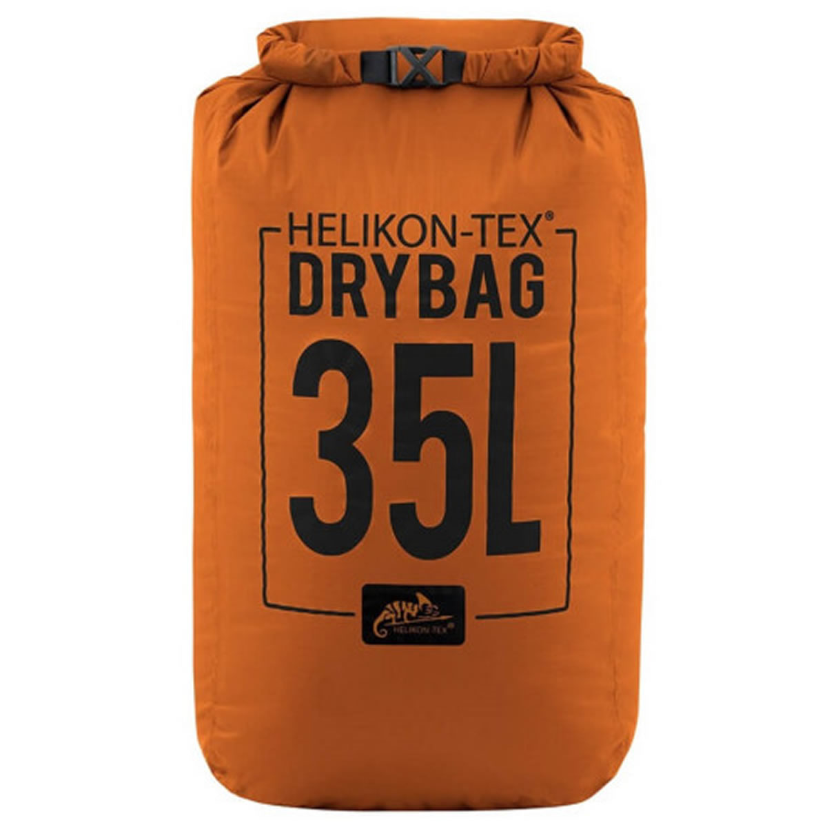Sac Impermeabil Orange Black Helikon Tex, 35L