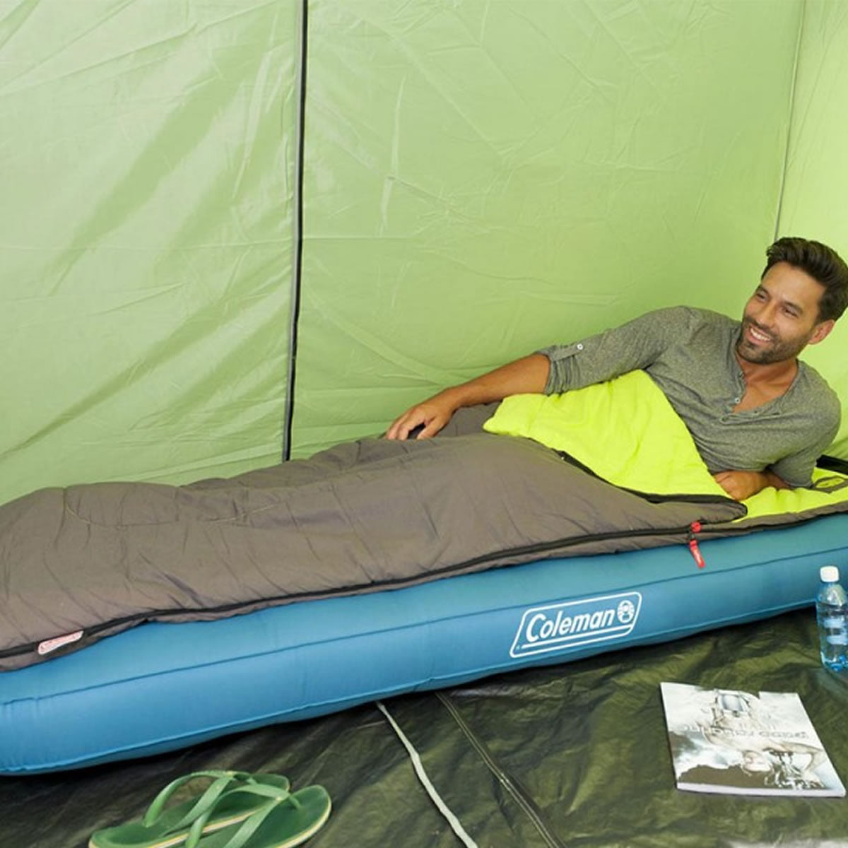 Sac de Dormit Coleman Heaton Peak Comfort 220 - 220 x 100 cm